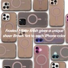 image:imageSonix Case for iPhone 14 Pro  Compatible with MagSafe  10ft Drop Tested  Strawberry MatchaFrosted Matte Brown