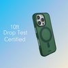 image:imageSonix Case for iPhone 14 Pro  Compatible with MagSafe  10ft Drop Tested  Strawberry MatchaFrosted Matte Green