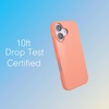 image:imageSonix Case for iPhone 14 Pro  Compatible with MagSafe  10ft Drop Tested  Strawberry MatchaGloss Peach