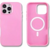image:imageSonix Case for iPhone 14 Pro  Compatible with MagSafe  10ft Drop Tested  Strawberry MatchaGloss Pink Rose