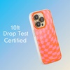 image:imageSonix Case for iPhone 14 Pro  Compatible with MagSafe  10ft Drop Tested  Strawberry MatchaPinkOrange  Checkmate