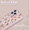 image:imageSonix Case for iPhone 14 Pro  Compatible with MagSafe  10ft Drop Tested  Strawberry MatchaRoses are Red