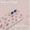 image:imageSonix Case for iPhone 14 Pro  Compatible with MagSafe  10ft Drop Tested  Strawberry MatchaRoses are Red