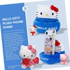 image:imageSonix x Sanrio  Hello Kitty Plush Phone Holder  Smartphone Pillow Stand Cozy Desk Decor