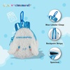 image:imageSonix x Sanrio Mini Backpack Charm  Tech Keychain Pouch Fuzzy Plush Character Coin Purse for Small Accessories Earbuds  Hello KittyCinnamoroll