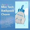image:imageSonix x Sanrio Mini Backpack Charm  Tech Keychain Pouch Fuzzy Plush Character Coin Purse for Small Accessories Earbuds  Hello KittyCinnamoroll
