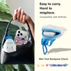 image:imageSonix x Sanrio Mini Backpack Charm  Tech Keychain Pouch Fuzzy Plush Character Coin Purse for Small Accessories Earbuds  Hello KittyCinnamoroll