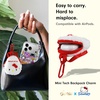 image:imageSonix x Sanrio Mini Backpack Charm  Tech Keychain Pouch Fuzzy Plush Character Coin Purse for Small Accessories Earbuds  Hello KittyHello Kitty
