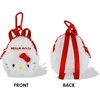 image:imageSonix x Sanrio Mini Backpack Charm  Tech Keychain Pouch Fuzzy Plush Character Coin Purse for Small Accessories Earbuds  Hello KittyHello Kitty