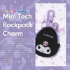 image:imageSonix x Sanrio Mini Backpack Charm  Tech Keychain Pouch Fuzzy Plush Character Coin Purse for Small Accessories Earbuds  Hello KittyKuromi