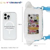 image:imageSonix x Sanrio Plush Phone Wallet  Fuzzy Character Crossbody Bag Furry Phone Bag Universal Smartphone Purse  Hello KittyCinnamoroll