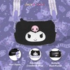 image:imageSonix x Sanrio Plush Phone Wallet  Fuzzy Character Crossbody Bag Furry Phone Bag Universal Smartphone Purse  Hello KittyKuromi