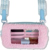 image:imageSonix x Sanrio Plush Phone Wallet  Fuzzy Character Crossbody Bag Furry Phone Bag Universal Smartphone Purse  Hello KittyMy Melody