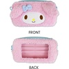 image:imageSonix x Sanrio Plush Phone Wallet  Fuzzy Character Crossbody Bag Furry Phone Bag Universal Smartphone Purse  Hello KittyMy Melody