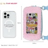 image:imageSonix x Sanrio Plush Phone Wallet  Fuzzy Character Crossbody Bag Furry Phone Bag Universal Smartphone Purse  Hello KittyMy Melody