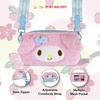 image:imageSonix x Sanrio Plush Phone Wallet  Fuzzy Character Crossbody Bag Furry Phone Bag Universal Smartphone Purse  Hello KittyMy Melody