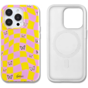 image:imageSonix Case for iPhone 14 Pro  Compatible with MagSafe  10ft Drop Tested  Strawberry MatchaCheckmate Butterfly