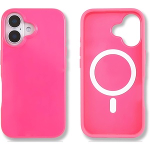 image:imageSonix Case for iPhone 14 Pro  Compatible with MagSafe  10ft Drop Tested  Strawberry MatchaGloss Hot Pink