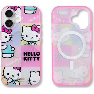 image:imageSonix Case for iPhone 14 Pro  Compatible with MagSafe  10ft Drop Tested  Strawberry MatchaHello Kitty Grid