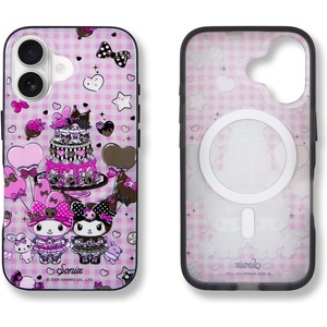 image:imageSonix Case for iPhone 14 Pro  Compatible with MagSafe  10ft Drop Tested  Strawberry MatchaKuromi  My Mel 20th Anniversary