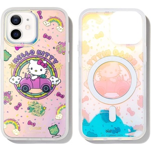 image:imageSonix Case for iPhone 14 Pro  Compatible with MagSafe  10ft Drop Tested  Strawberry MatchaSanrio  Cruisin Hello Kitty MS