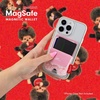 image:imageSonix x Monchhichi Plush Magnetic Phone Wallet  Cute Fuzzy Phone Card Holder Compatible with MagSafe Phones and Cases  ChimutanChimutan