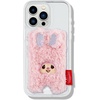image:imageSonix x Monchhichi Plush Magnetic Phone Wallet  Cute Fuzzy Phone Card Holder Compatible with MagSafe Phones and Cases  ChimutanChimutan