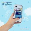 image:imageSonix x Monchhichi Plush Magnetic Phone Wallet  Cute Fuzzy Phone Card Holder Compatible with MagSafe Phones and Cases  ChimutanCinnamoroll
