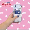 image:imageSonix x Monchhichi Plush Magnetic Phone Wallet  Cute Fuzzy Phone Card Holder Compatible with MagSafe Phones and Cases  ChimutanHello Kitty