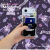 image:imageSonix x Monchhichi Plush Magnetic Phone Wallet  Cute Fuzzy Phone Card Holder Compatible with MagSafe Phones and Cases  ChimutanKuromi