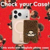 image:imageSonix x Monchhichi Plush Magnetic Phone Wallet  Cute Fuzzy Phone Card Holder Compatible with MagSafe Phones and Cases  ChimutanMonchhichi Boy