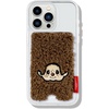image:imageSonix x Monchhichi Plush Magnetic Phone Wallet  Cute Fuzzy Phone Card Holder Compatible with MagSafe Phones and Cases  ChimutanMonchhichi Boy