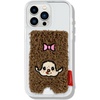 image:imageSonix x Monchhichi Plush Magnetic Phone Wallet  Cute Fuzzy Phone Card Holder Compatible with MagSafe Phones and Cases  ChimutanMonchhichi Girl