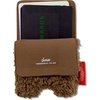 image:imageSonix x Monchhichi Plush Magnetic Phone Wallet  Cute Fuzzy Phone Card Holder Compatible with MagSafe Phones and Cases  ChimutanMonchhichi Girl