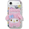 image:imageSonix x Monchhichi Plush Magnetic Phone Wallet  Cute Fuzzy Phone Card Holder Compatible with MagSafe Phones and Cases  ChimutanMy Melody