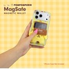 image:imageSonix x Monchhichi Plush Magnetic Phone Wallet  Cute Fuzzy Phone Card Holder Compatible with MagSafe Phones and Cases  ChimutanPompompurin