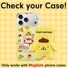 image:imageSonix x Monchhichi Plush Magnetic Phone Wallet  Cute Fuzzy Phone Card Holder Compatible with MagSafe Phones and Cases  ChimutanPompompurin