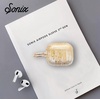 image:imageSonix x Sanrio Cases for AirPods Pro 1st Gen  Hard Cover Protective Case for Apple AirPods Pro Gen 1  Cinnamoroll Lovely RibbonsDrippin in Gold