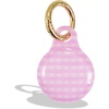 image:imageSonix Cases for Apple AirTags with Gold Carabiner  AirTag Hard Cover Protective Case  AirTag Holder Keychain  Jelly ApricotGingham Pink