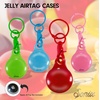 image:imageSonix Cases for Apple AirTags with Gold Carabiner  AirTag Hard Cover Protective Case  AirTag Holder Keychain  Jelly ApricotJelly Bubblegum Pink