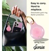 image:imageSonix Cases for Apple AirTags with Gold Carabiner  AirTag Hard Cover Protective Case  AirTag Holder Keychain  Jelly ApricotJelly Pink