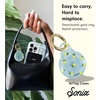 image:imageSonix Cases for Apple AirTags with Gold Carabiner  AirTag Hard Cover Protective Case  AirTag Holder Keychain  Jelly ApricotLemon Gingham