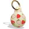 image:imageSonix Cases for Apple AirTags with Gold Carabiner  AirTag Hard Cover Protective Case  AirTag Holder Keychain  Jelly ApricotWild Strawberries