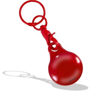 image:imageSonix Cases for Apple AirTags with Gold Carabiner  AirTag Hard Cover Protective Case  AirTag Holder Keychain  Jelly ApricotJelly Red