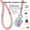 image:imageSonix x Care Bears  Crossbody Phone Strap with Charms  Adjustable Universal Cell Phone Rope Strap Lanyard  Blue Cord  Grumpy BearCheer Bear