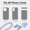 image:imageSonix x Care Bears  Crossbody Phone Strap with Charms  Adjustable Universal Cell Phone Rope Strap Lanyard  Blue Cord  Grumpy BearGrumpy Bear