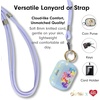 image:imageSonix x Care Bears  Crossbody Phone Strap with Charms  Adjustable Universal Cell Phone Rope Strap Lanyard  Blue Cord  Grumpy BearGrumpy Bear