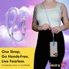 image:imageSonix x Care Bears  Crossbody Phone Strap with Charms  Adjustable Universal Cell Phone Rope Strap Lanyard  Blue Cord  Grumpy BearGrumpy Bear