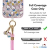 image:imageSonix x Care Bears  Crossbody Phone Strap with Charms  Adjustable Universal Cell Phone Rope Strap Lanyard  Blue Cord  Grumpy BearHello Kitty Pink Bows