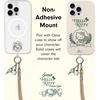 image:imageSonix x Care Bears  Crossbody Phone Strap with Charms  Adjustable Universal Cell Phone Rope Strap Lanyard  Blue Cord  Grumpy BearHello Kitty Tennis